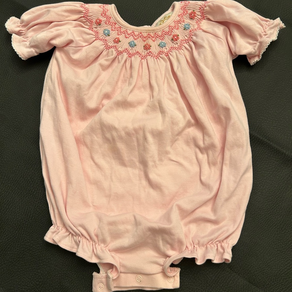 TBBC Sandy Smocked Pima Bubble